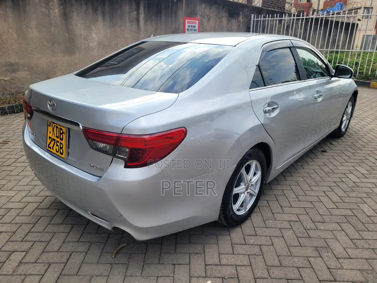 Toyota Mark X 2013 Silver