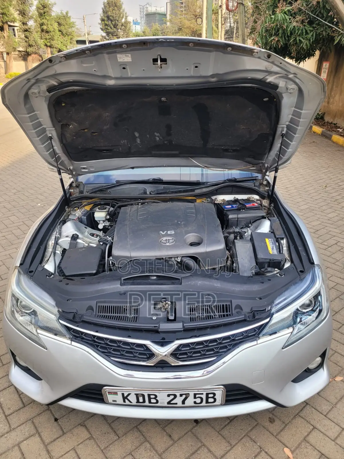 Toyota Mark X 2013 Silver