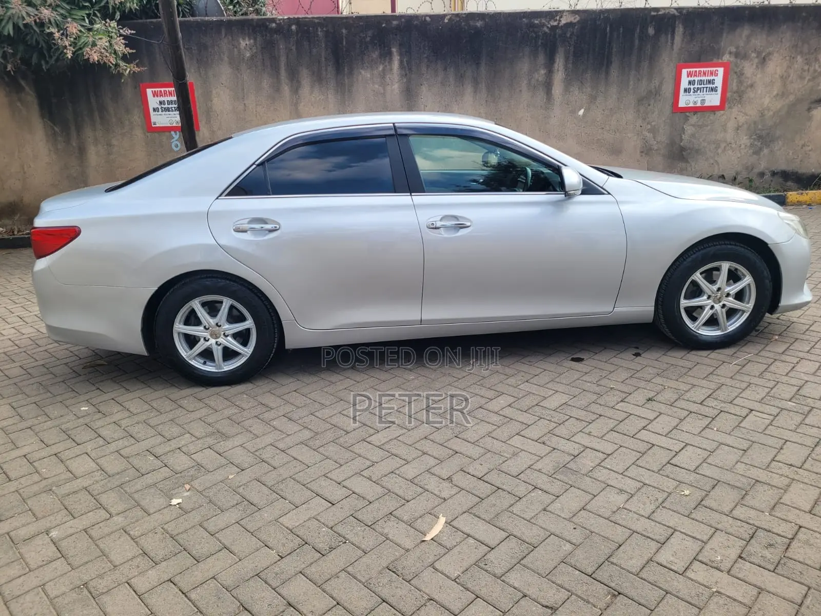 Toyota Mark X 2013 Silver