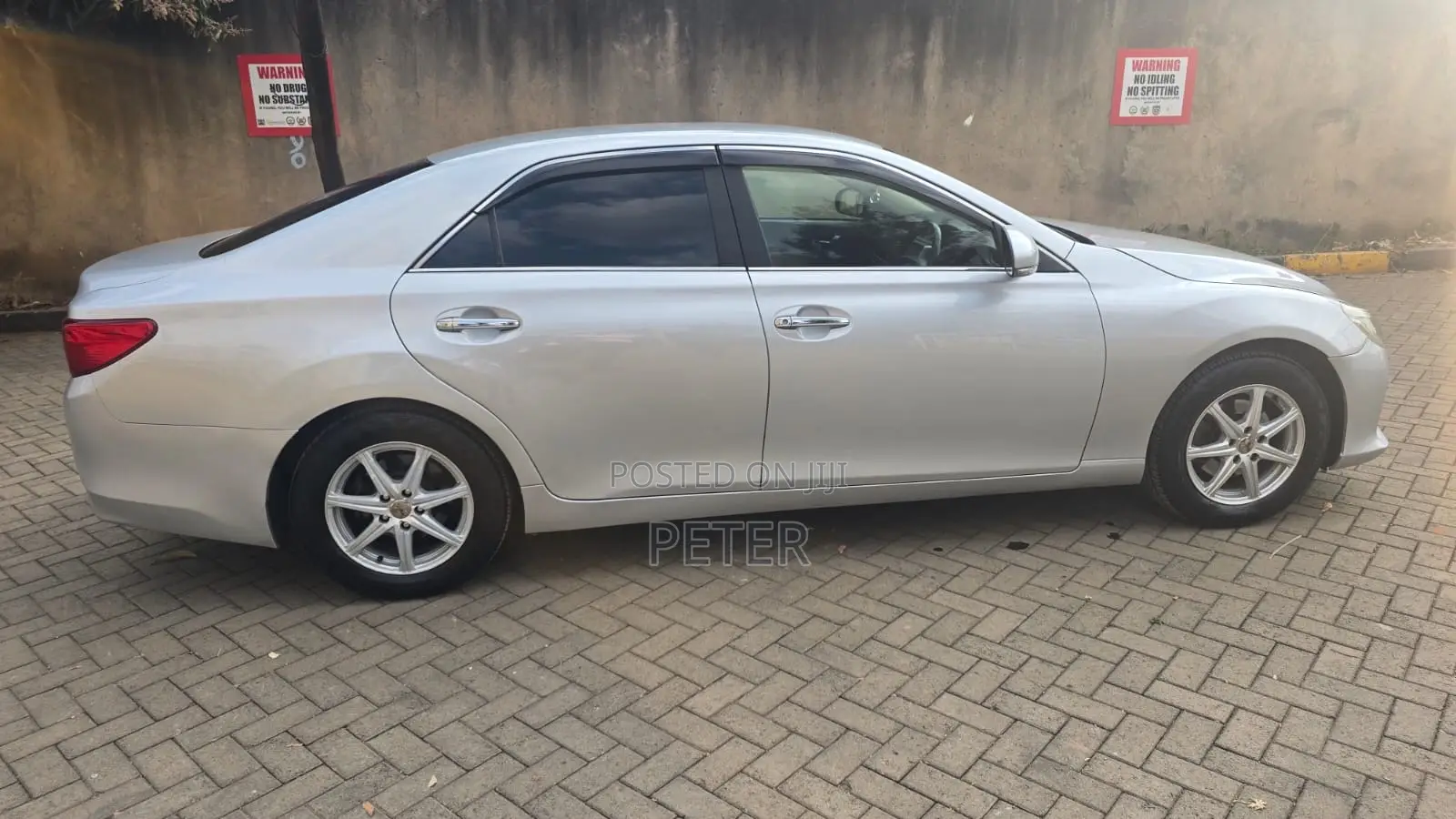 Toyota Mark X 2013 Silver