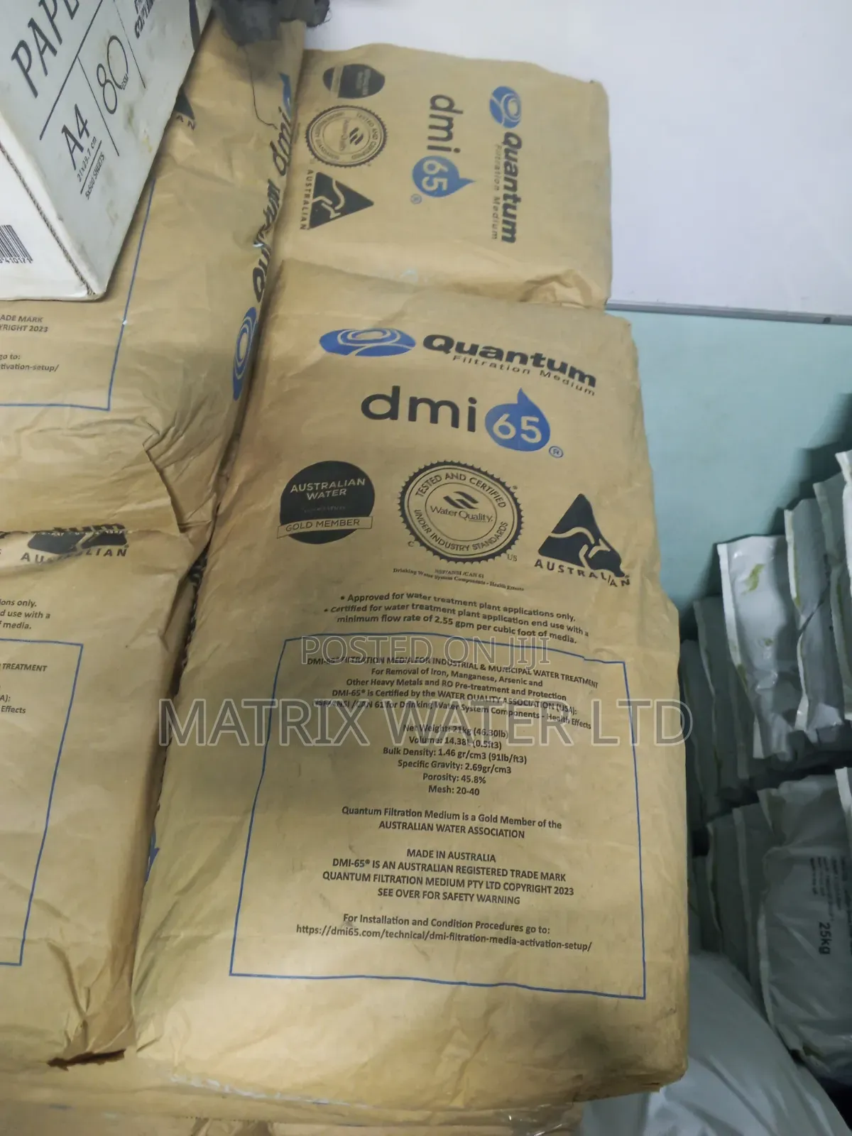 DMI-65 Water Filtration Media