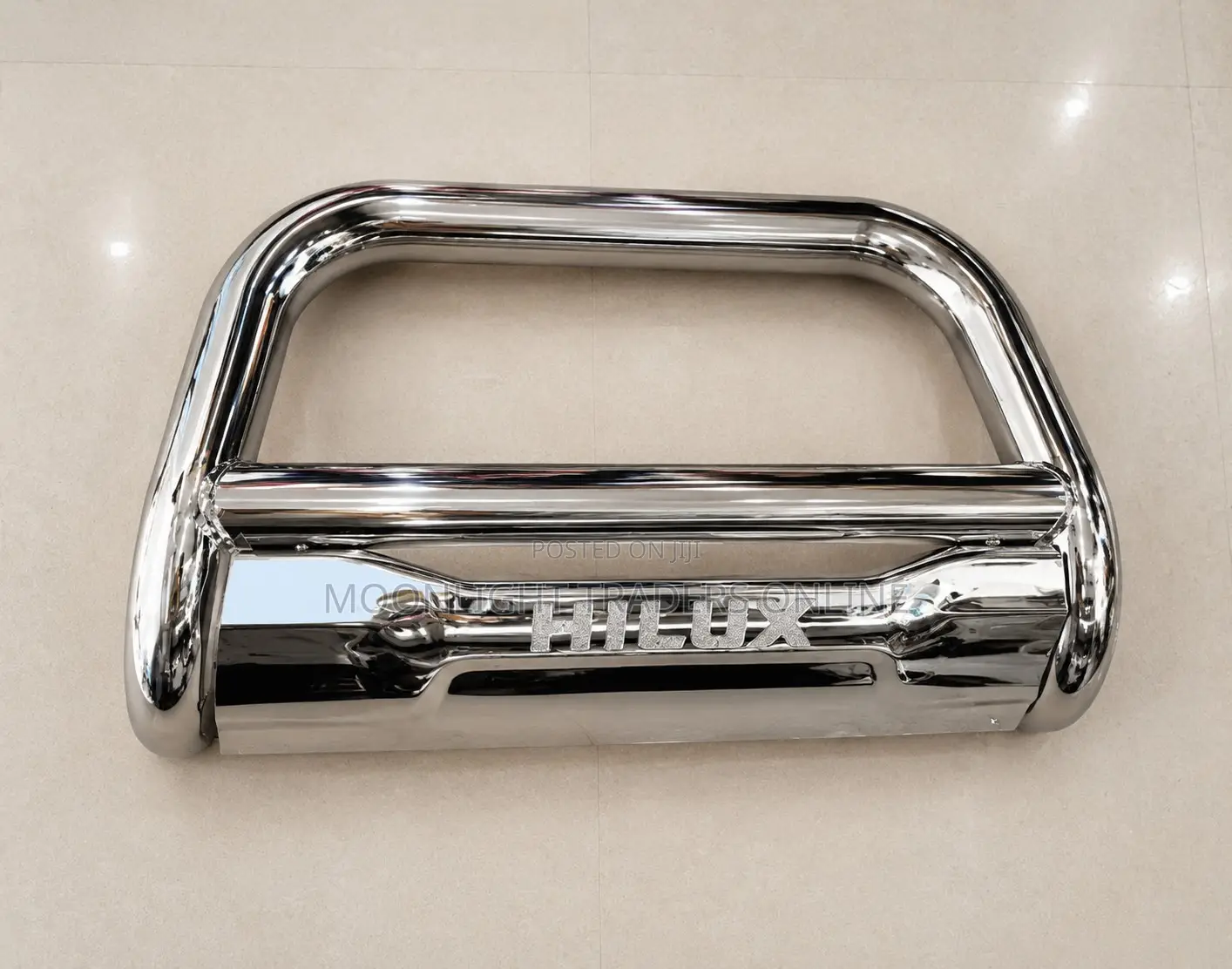 Chrome Hilux Nudge Bar