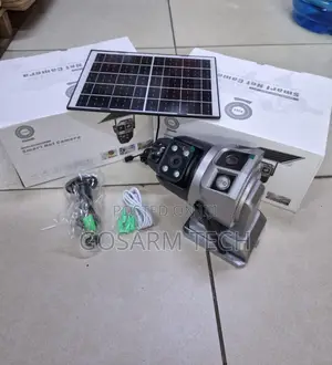 V380Pro Dual Lens Solar PTZ Camera With SIM Card and SD Card Slot