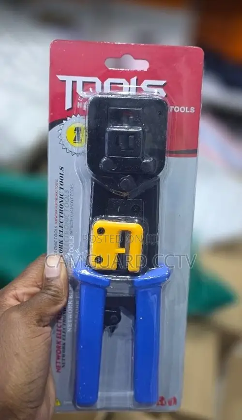 Rj45 Crimping Tool Ethernet Crimper for Cat6 Cat5