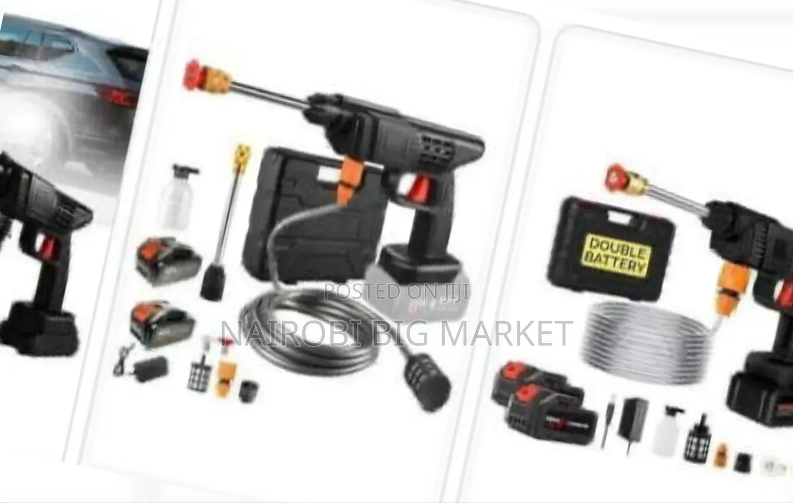 Wireless Car Wash Spray Gun Washer