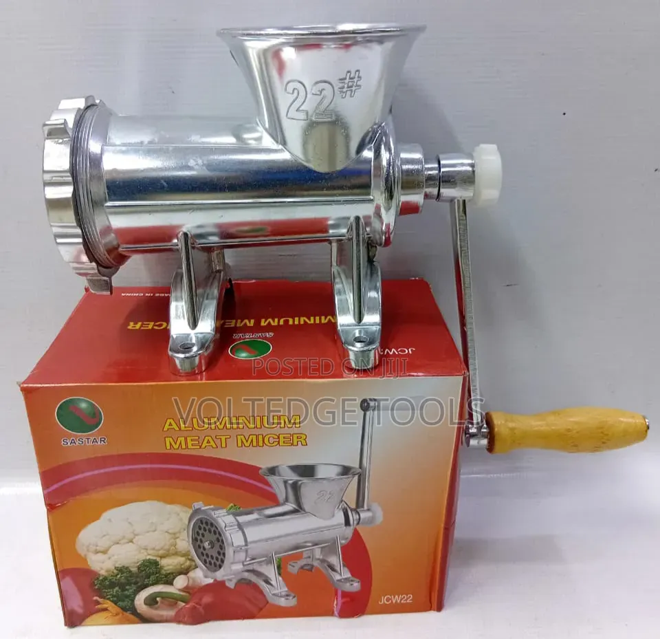 Manual Aluminum Meat Mincer 22#