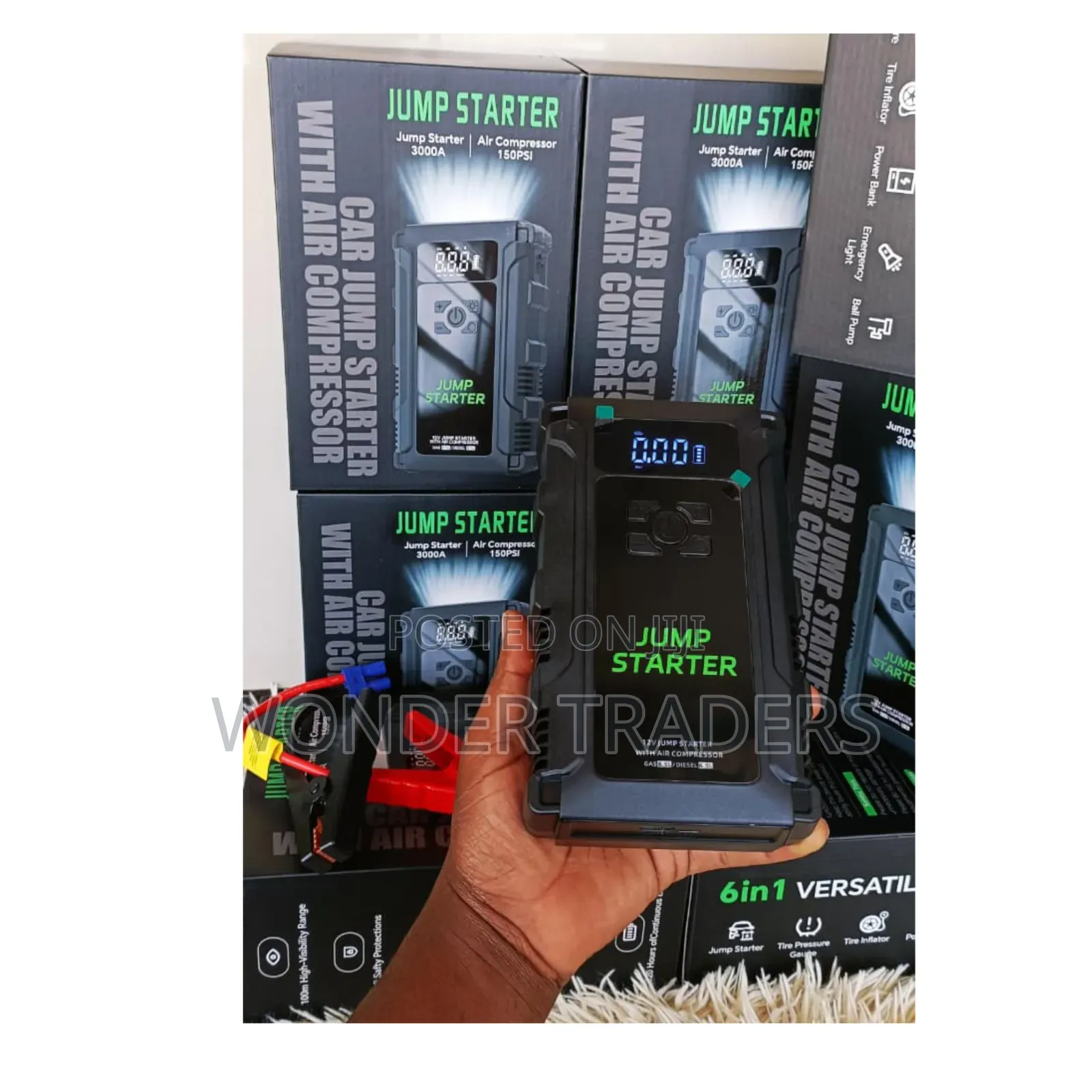 *Jump Starter* *Digital 6 in One Jump Starter*