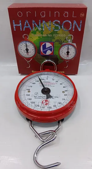 Original Hannson Round Spring Balance 100kg