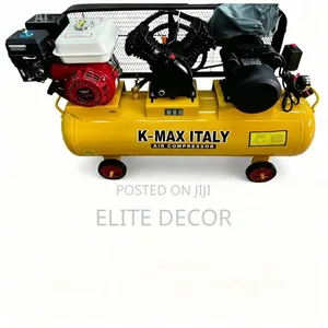 K-Max Italy 100L Two-in-One Air Compressor – 3HP E + 7.5HP Petrol