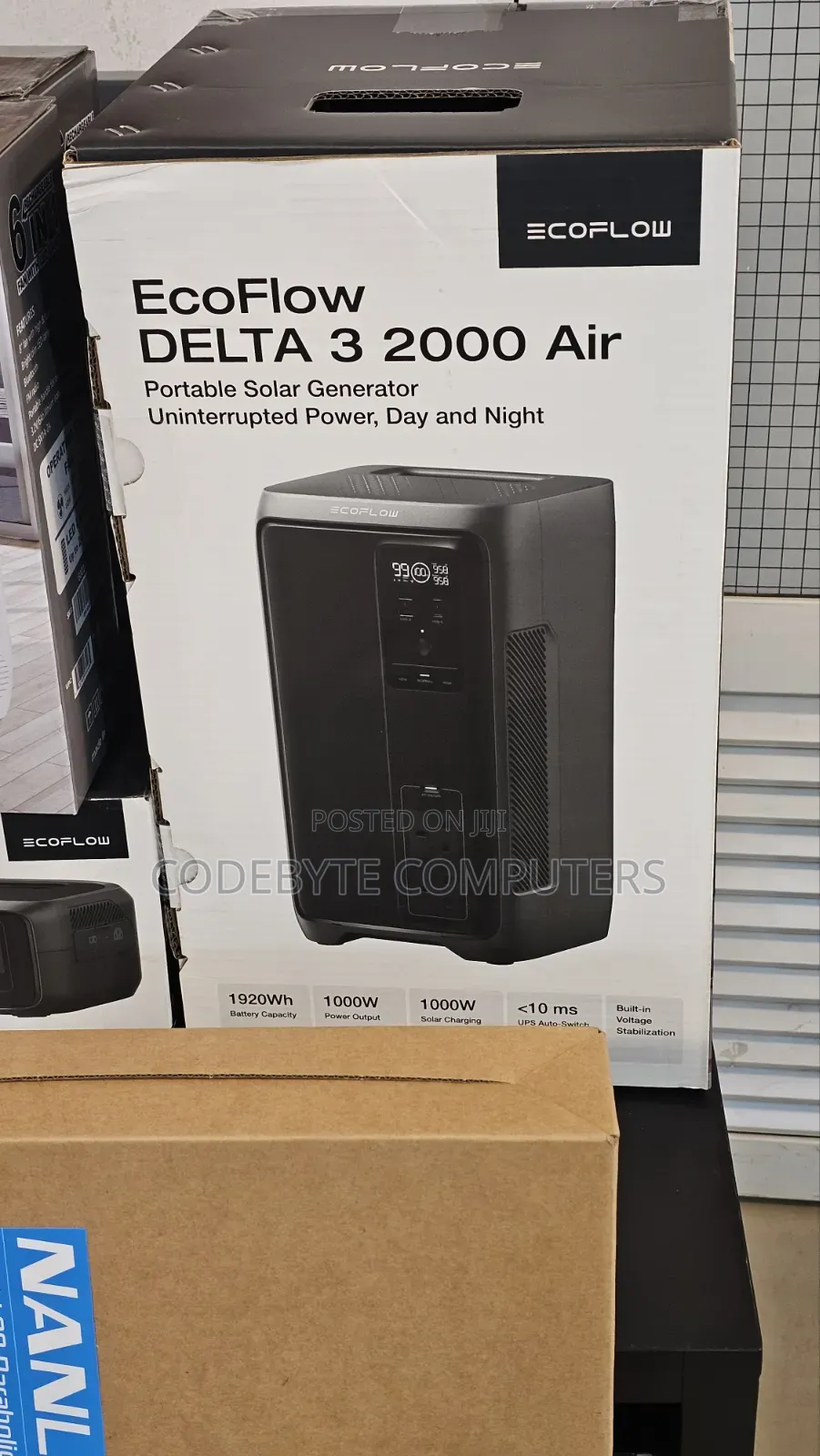 EcoFlow DELTA 2 Black (EFE980-UK / EF-RV-H08-1)