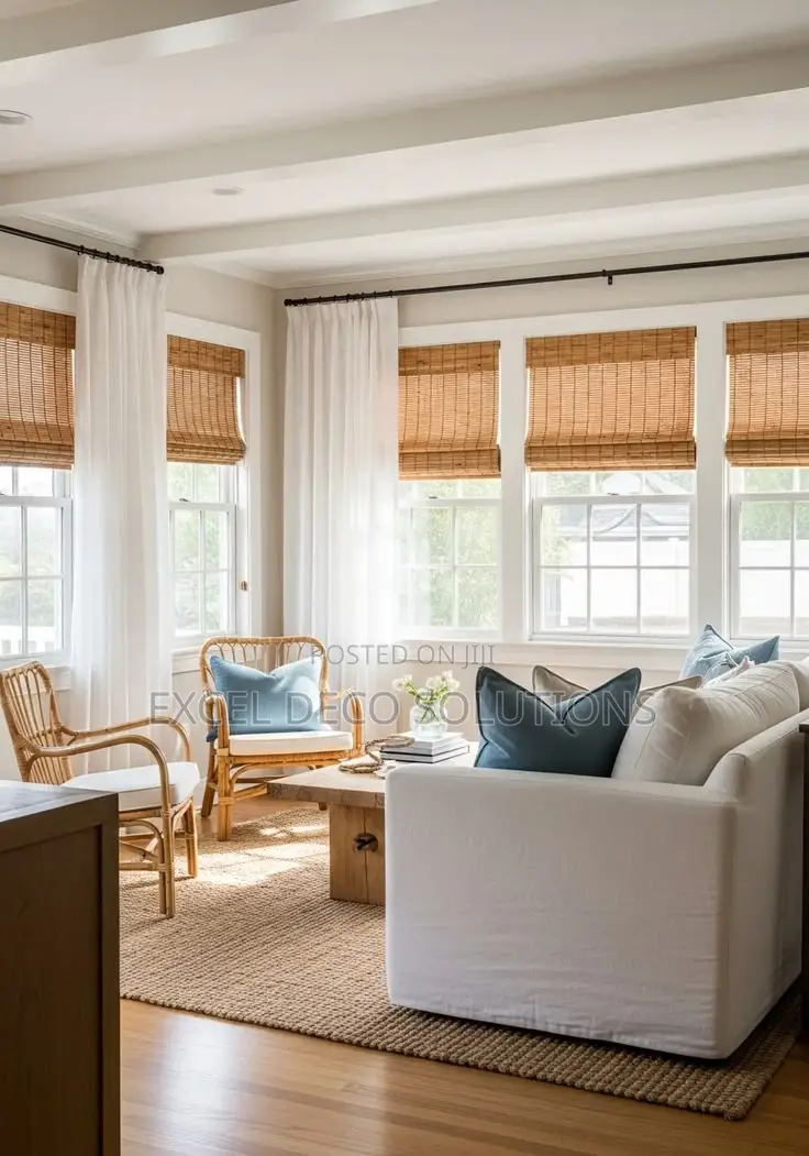 Bamboo Outdoor Roller Blinds KSh 6,000/SQM | Nairobi
