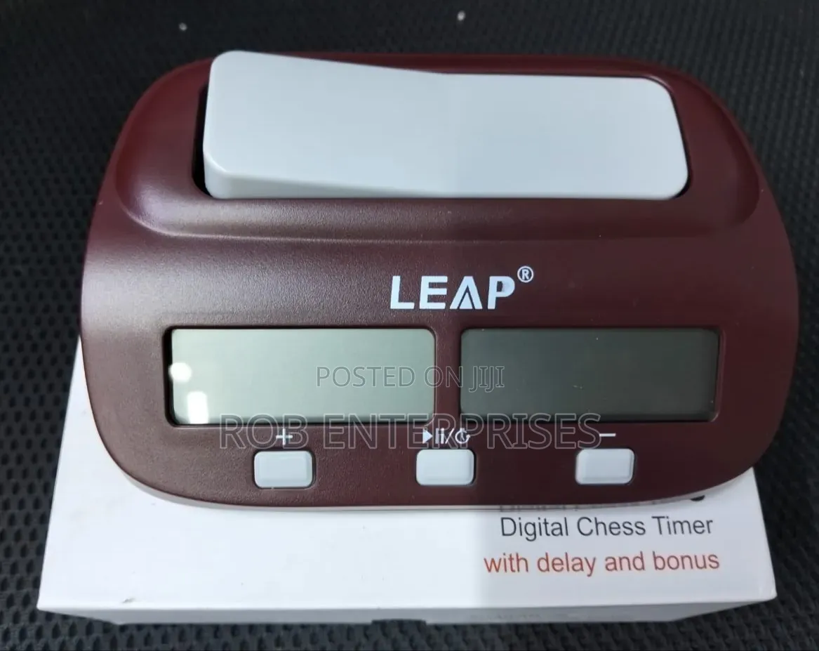 Digital Chess Timer With Delay and Bonuses