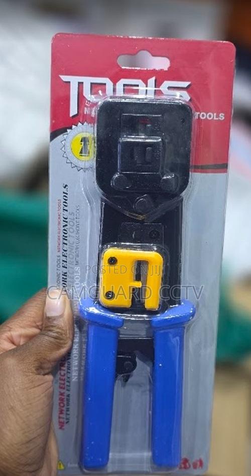 Pass Through Rj45 Climp Tool