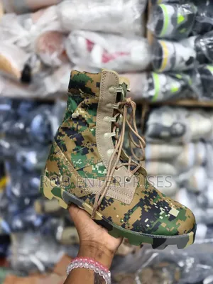 Camouflage Boots
