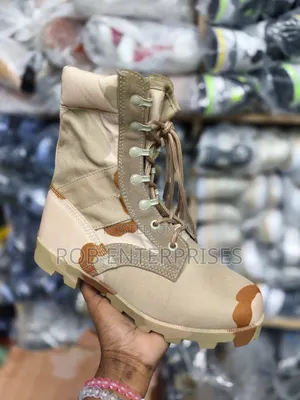 Camouflage Boots
