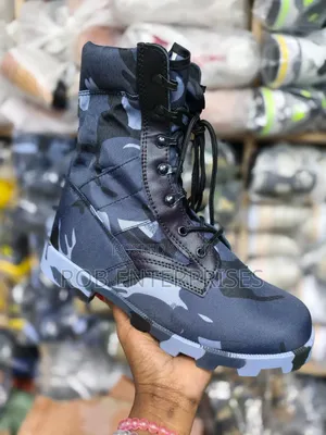 Camouflage Boots