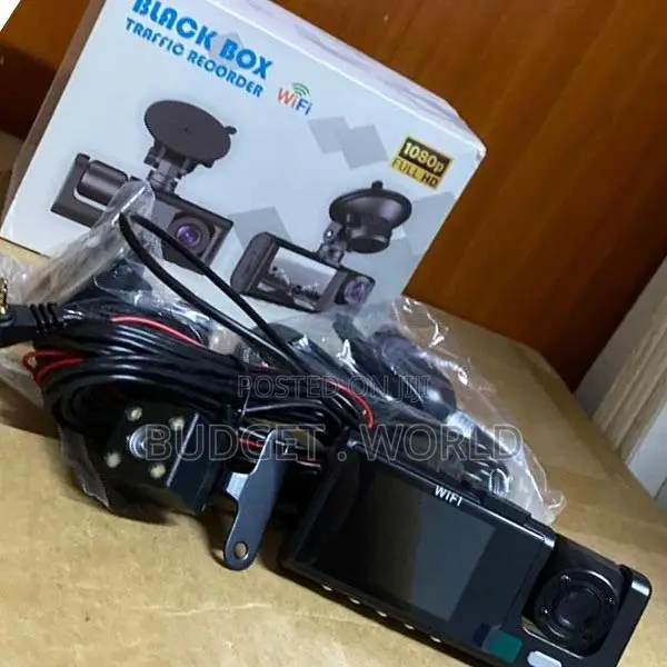 . C309 Triple View Dash Camera With WiFi – Car Security DVR