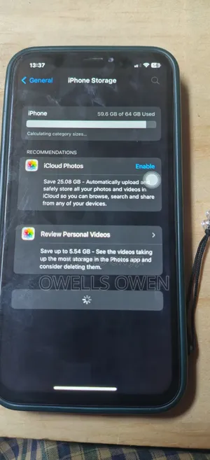 Apple iPhone X 64 GB Black
