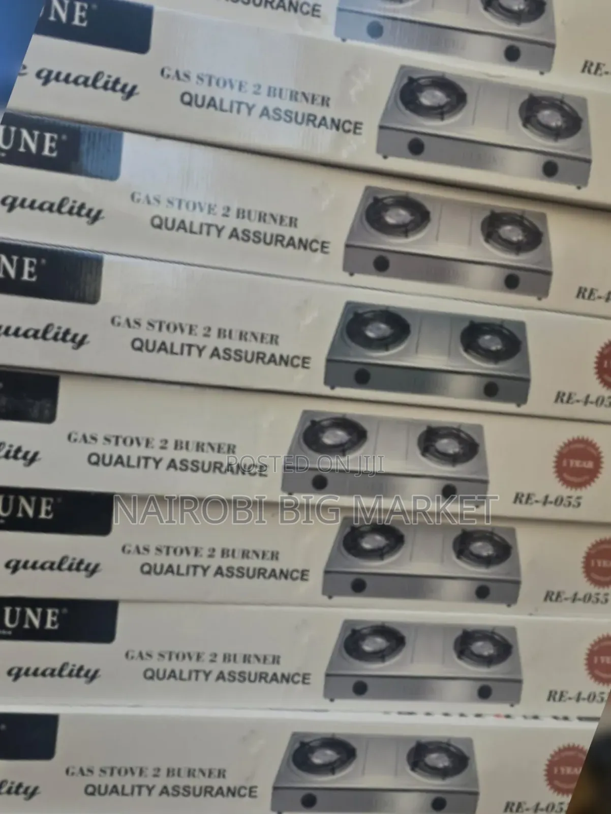 Rebune 2 Burner Gas Stove Cooker