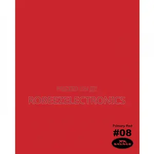Savage Widetone Seamless Background Paper (#08 Primary Red)