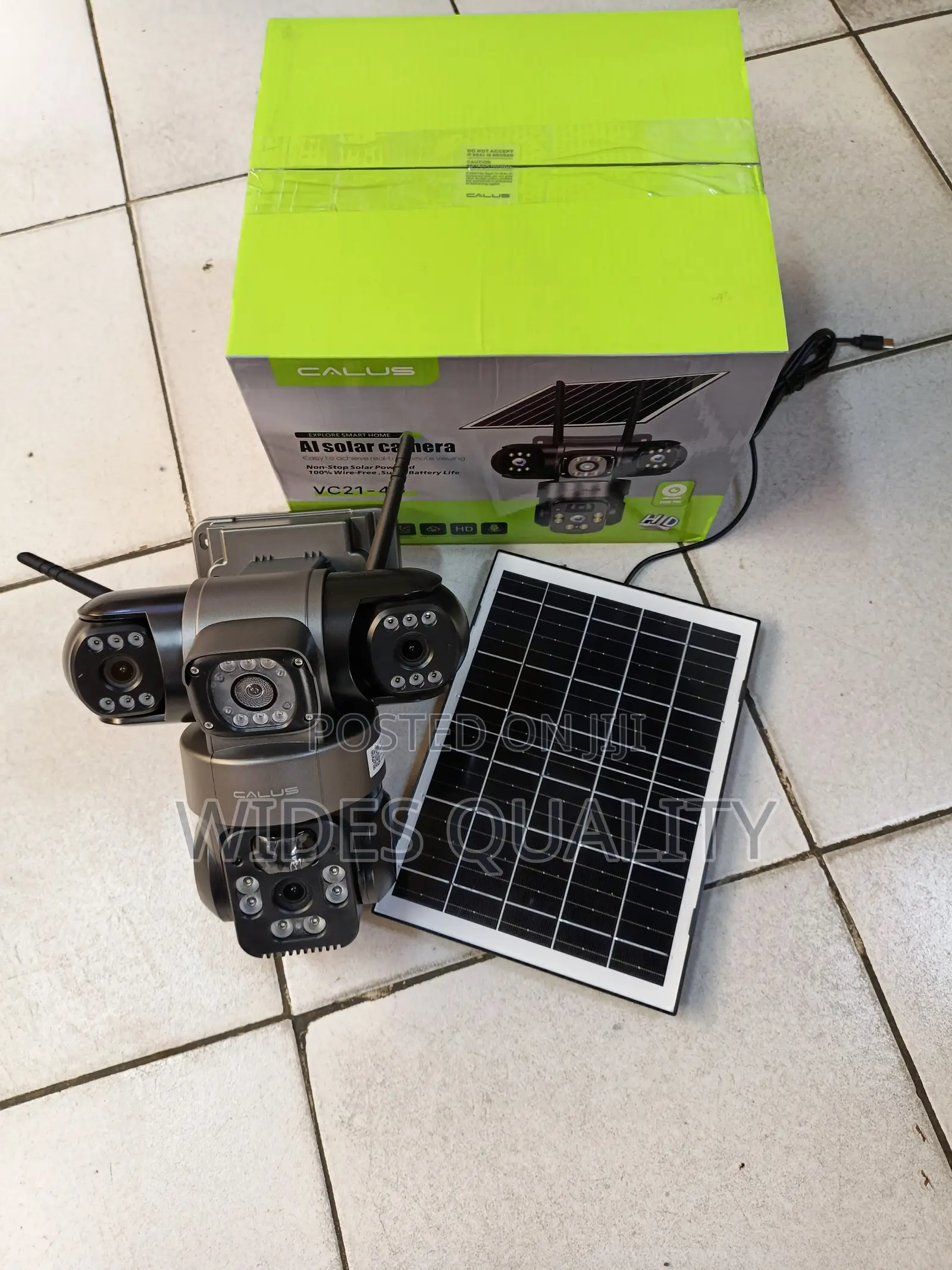 Calus AI Solar Camera Model VC21-4G