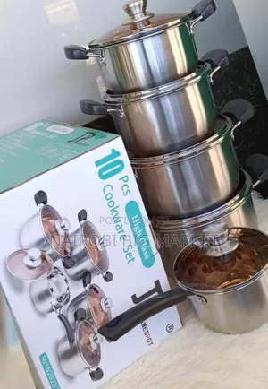 10 PCs Jp Stainless Cookware