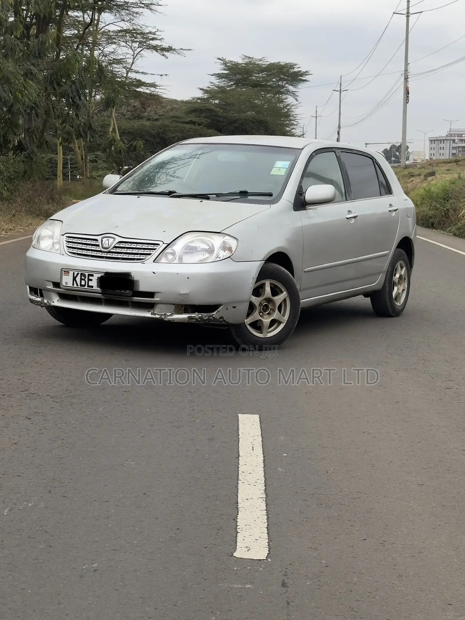 Toyota Allex 2001 Silver