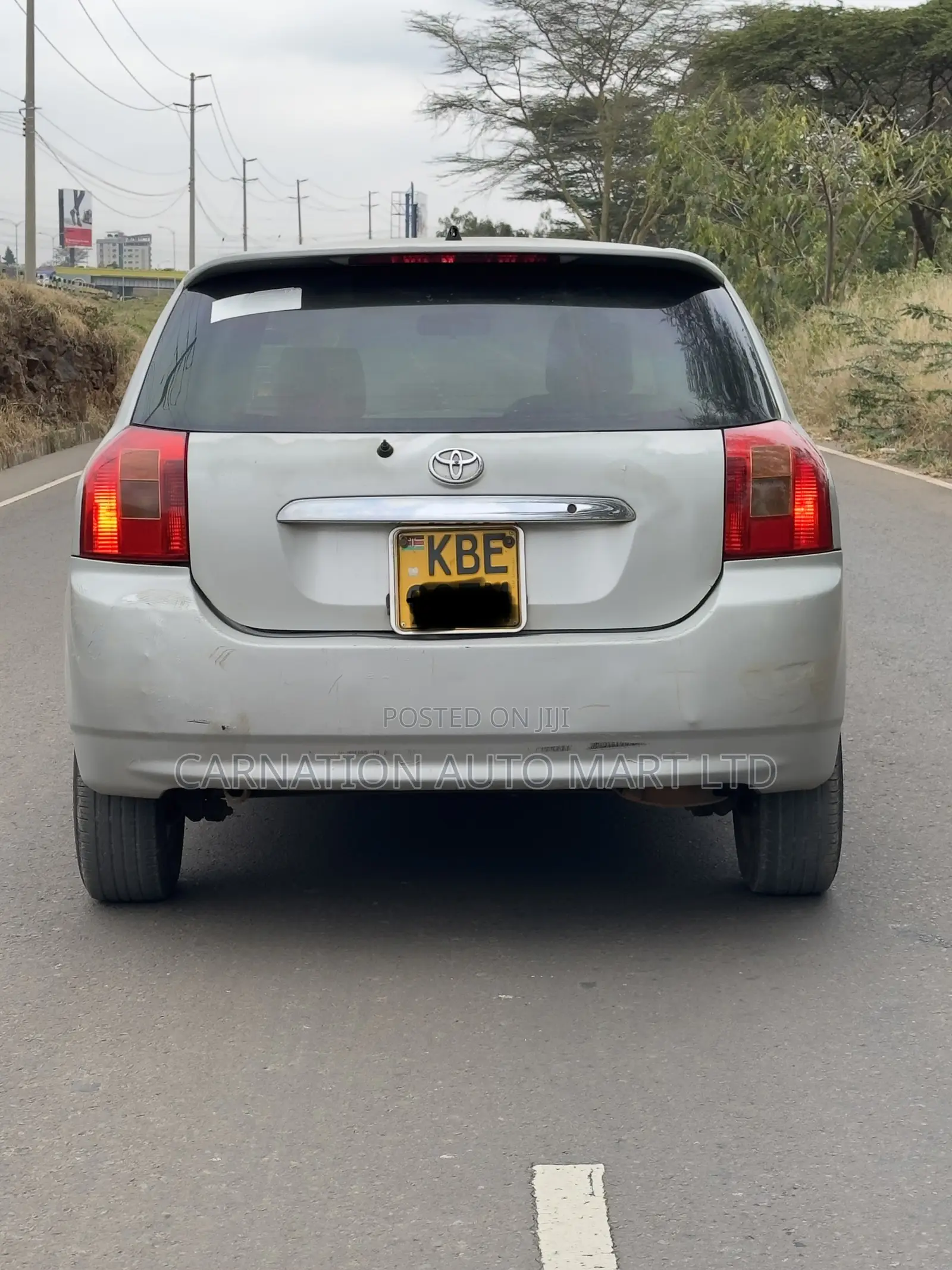 Toyota Allex 2001 Silver