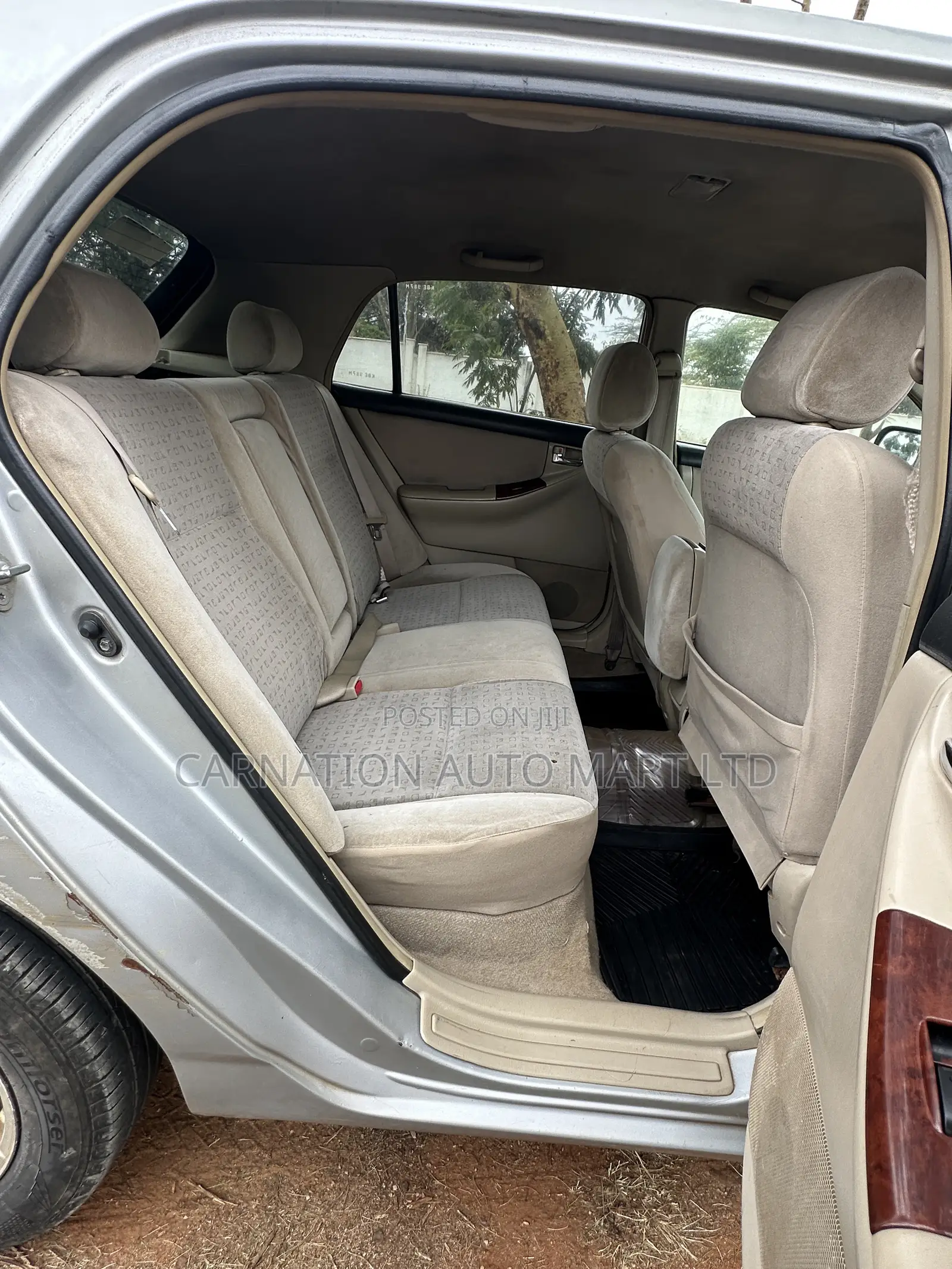 Toyota Allex 2001 Silver