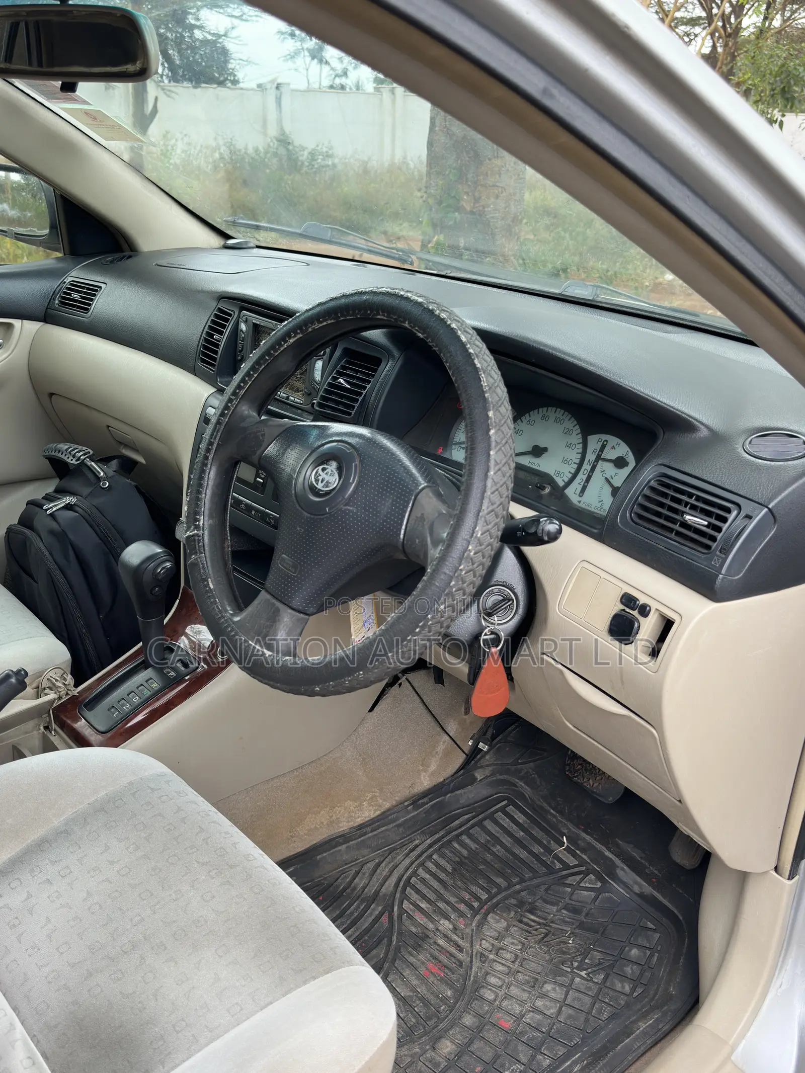 Toyota Allex 2001 Silver