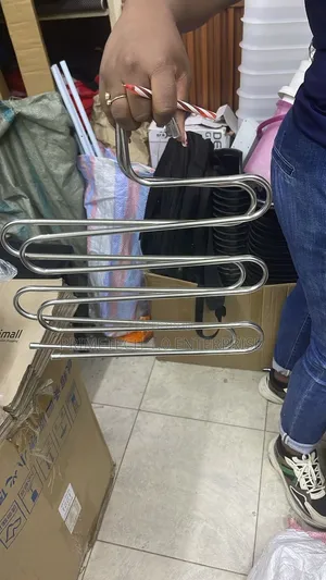 Stainless Steel Trousers Hangers- 5 Slots