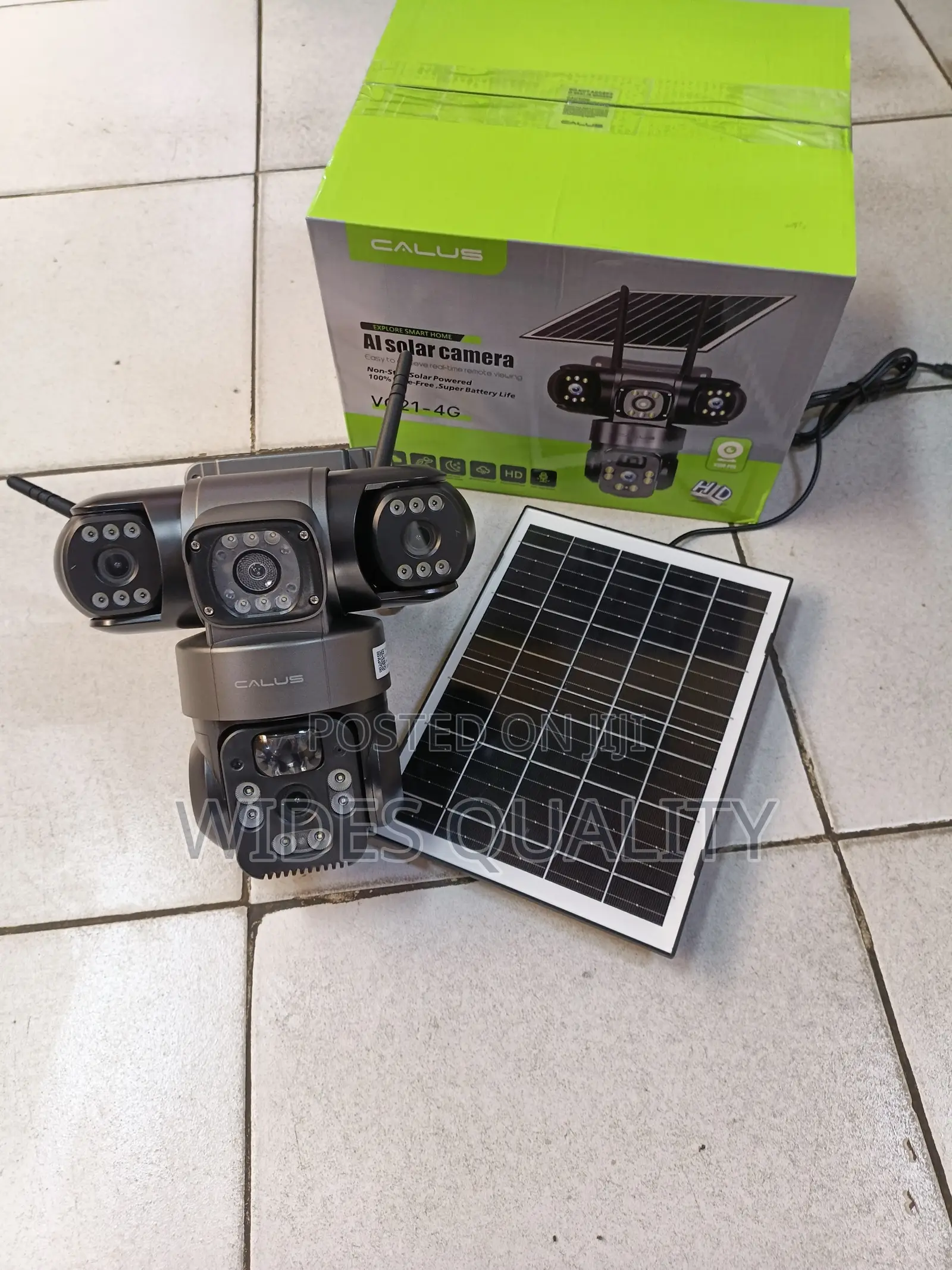 Calus AI Solar Camera Model VC21-4G
