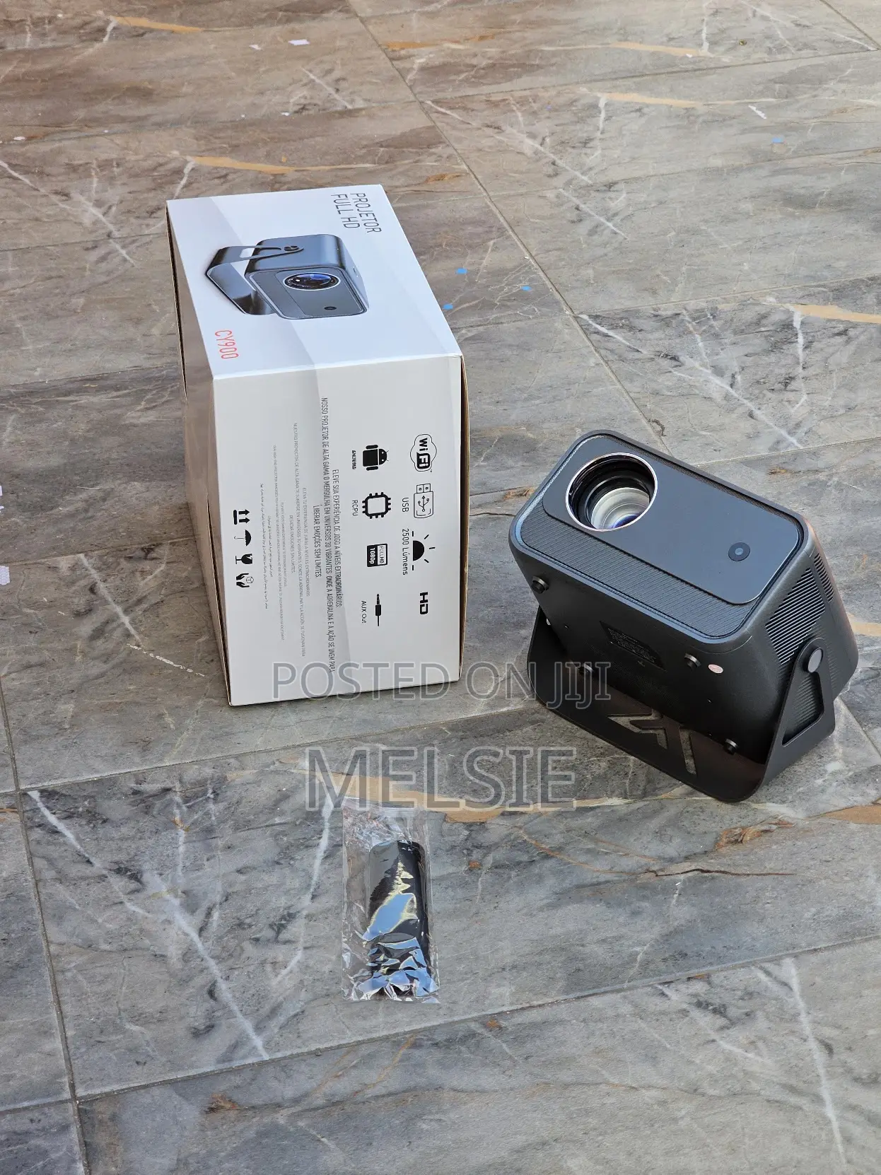 CY900 Smart Android Projector for Home Theater, Movies Gaming
