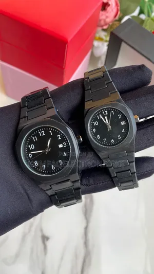 Polycarbon Couples Sets Executive Designer Fashion Watches Plus Box