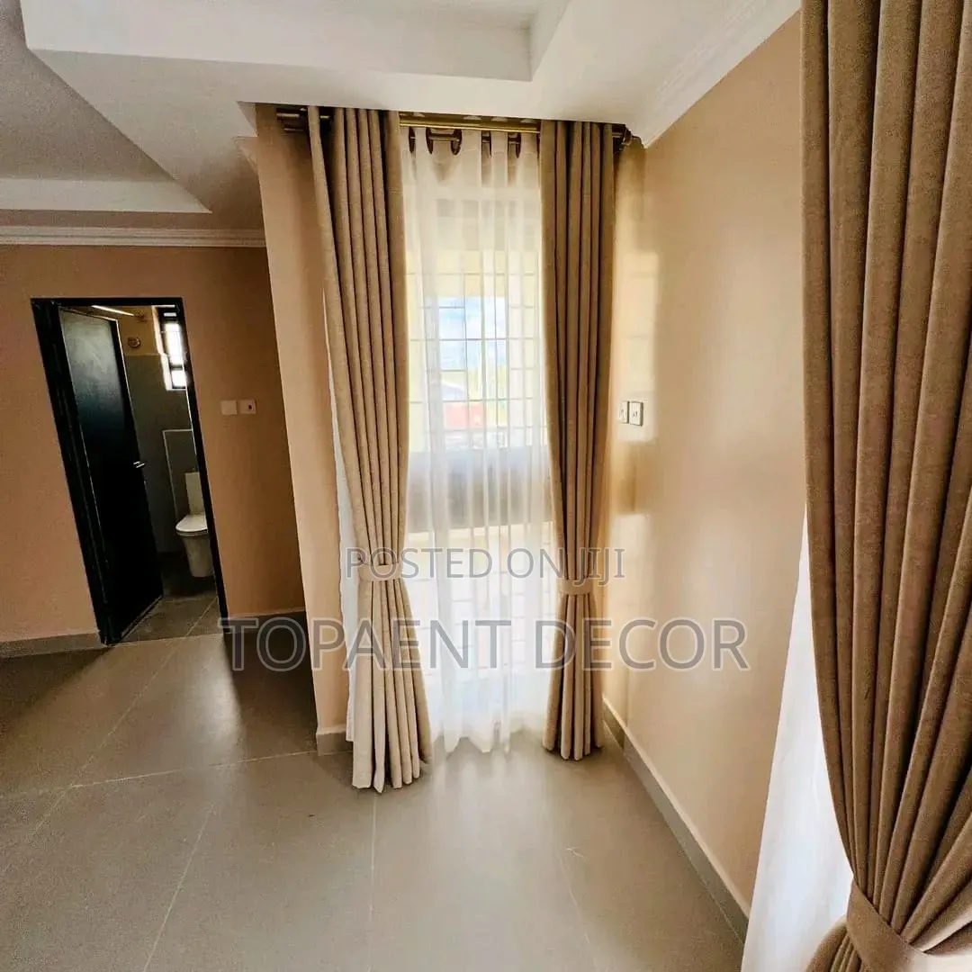 Beige Well Made Curtains