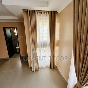 Beige Well Made Curtains