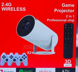 2.4 G Wireless Game Projector