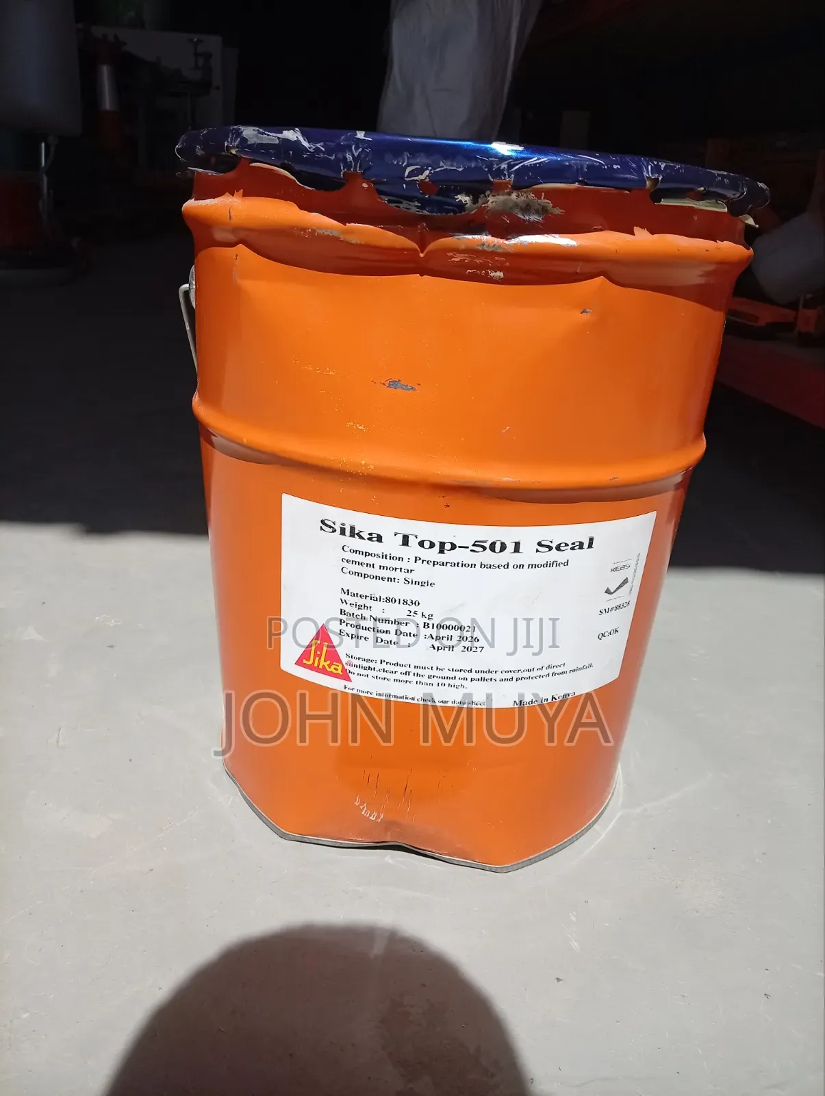 High Performance Waterproof Sika Top- 501 Seal in Stock