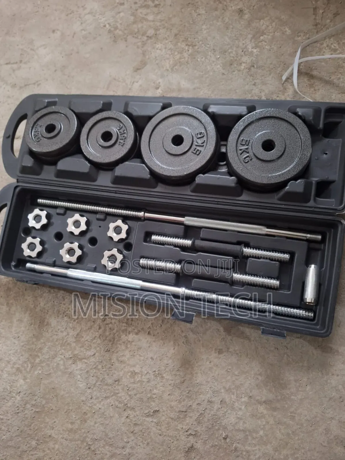 50kg Adjustable Cast Iron Dumbbell.* 