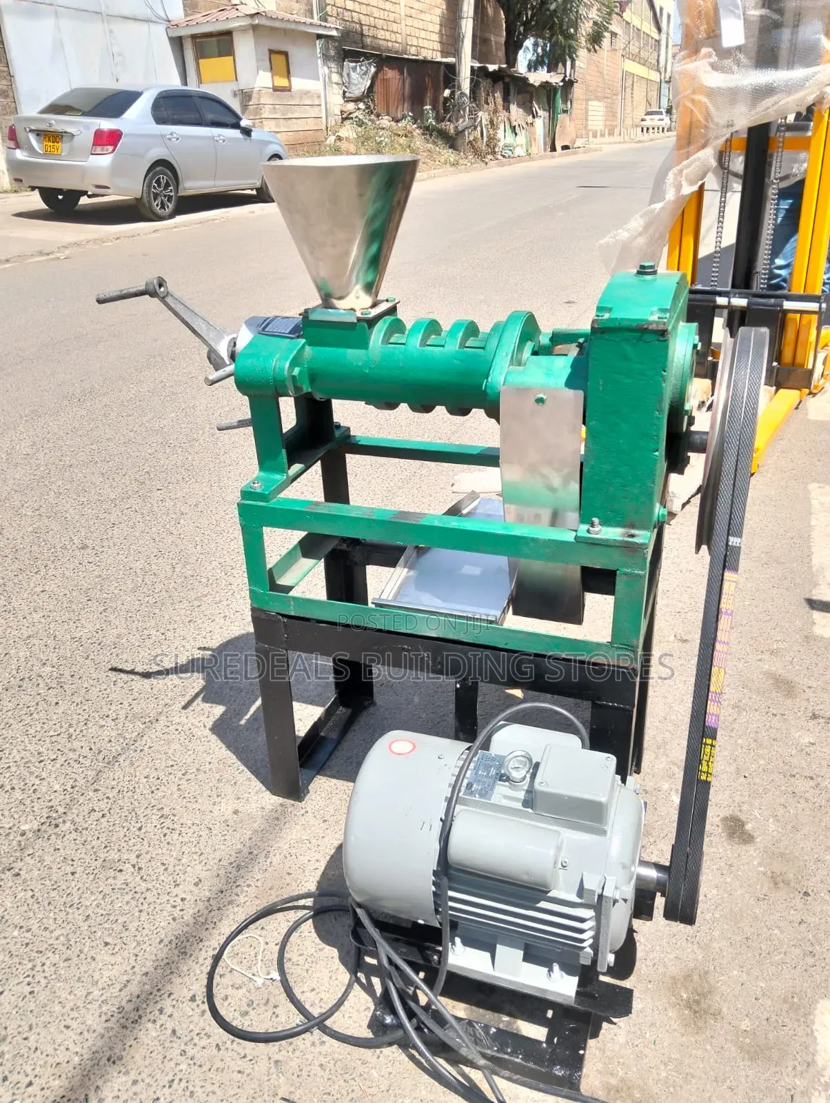 MOP75 Screw Oil Press Machine With 7.5hp Motor