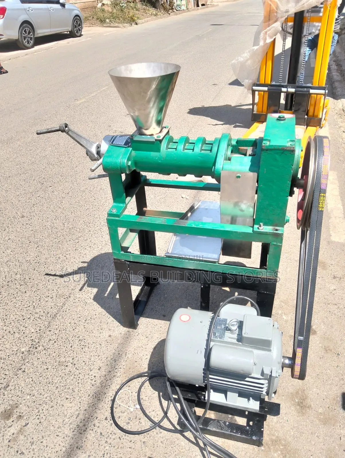 MOP75 Screw Oil Press Machine With 7.5hp Motor