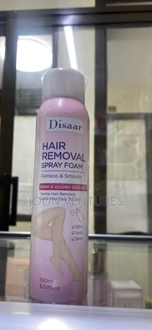 Disaar Hair Removal Spray Foam Rose Jojoba Seed Oil