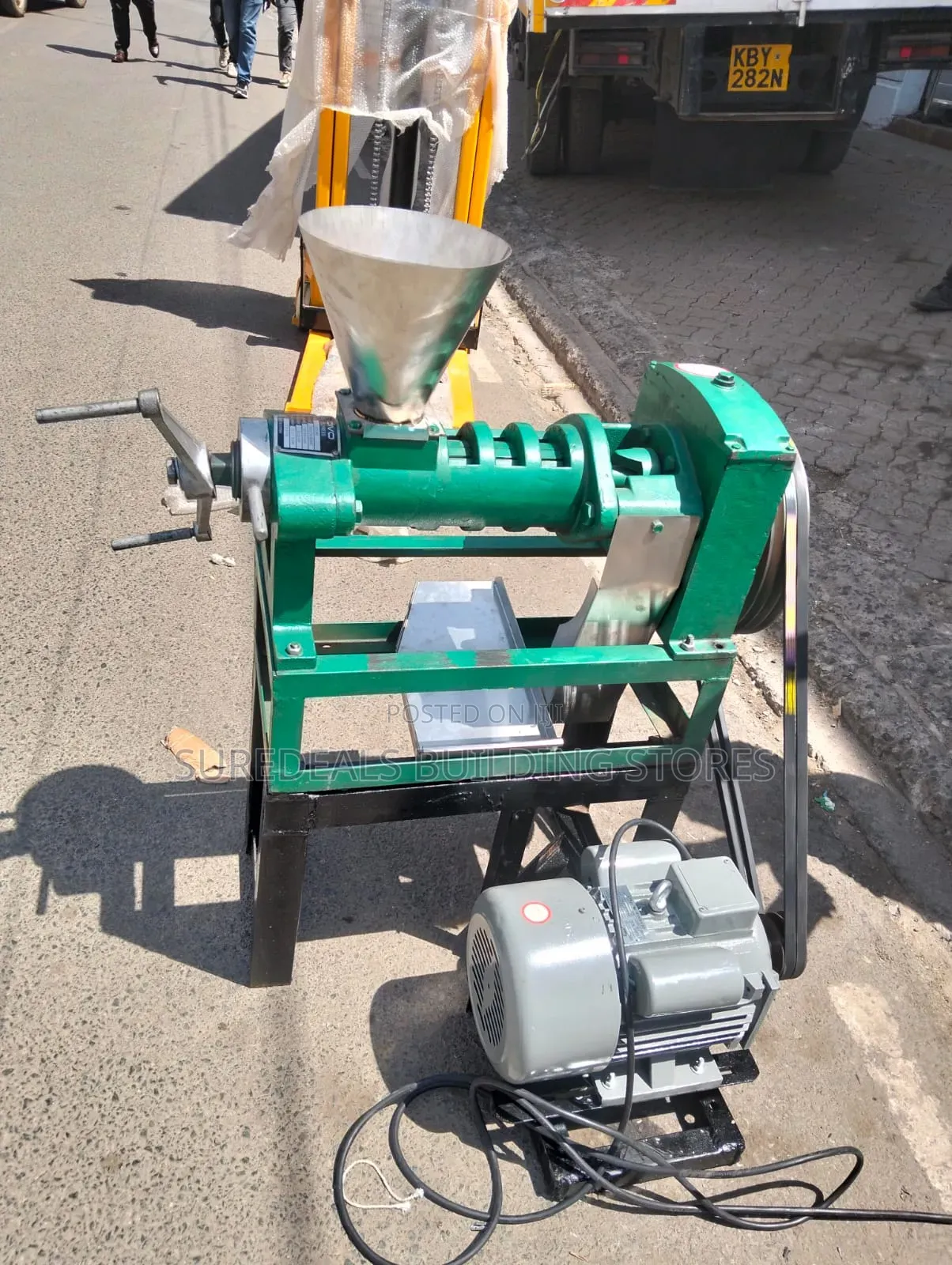 Milano MOP75 Screw Oil Press Machine With 7.5hp Motor