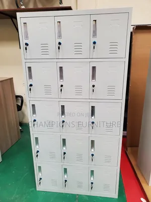 15 Doors Metal Lockers Cabinet With Locks