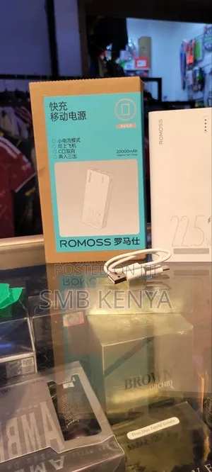 ROMOSS 20,000mAh Power Bank – Fast Charge