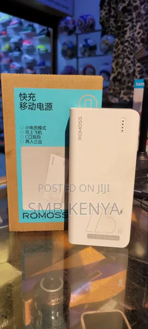 ROMOSS 20,000mAh Power Bank – Fast Charge