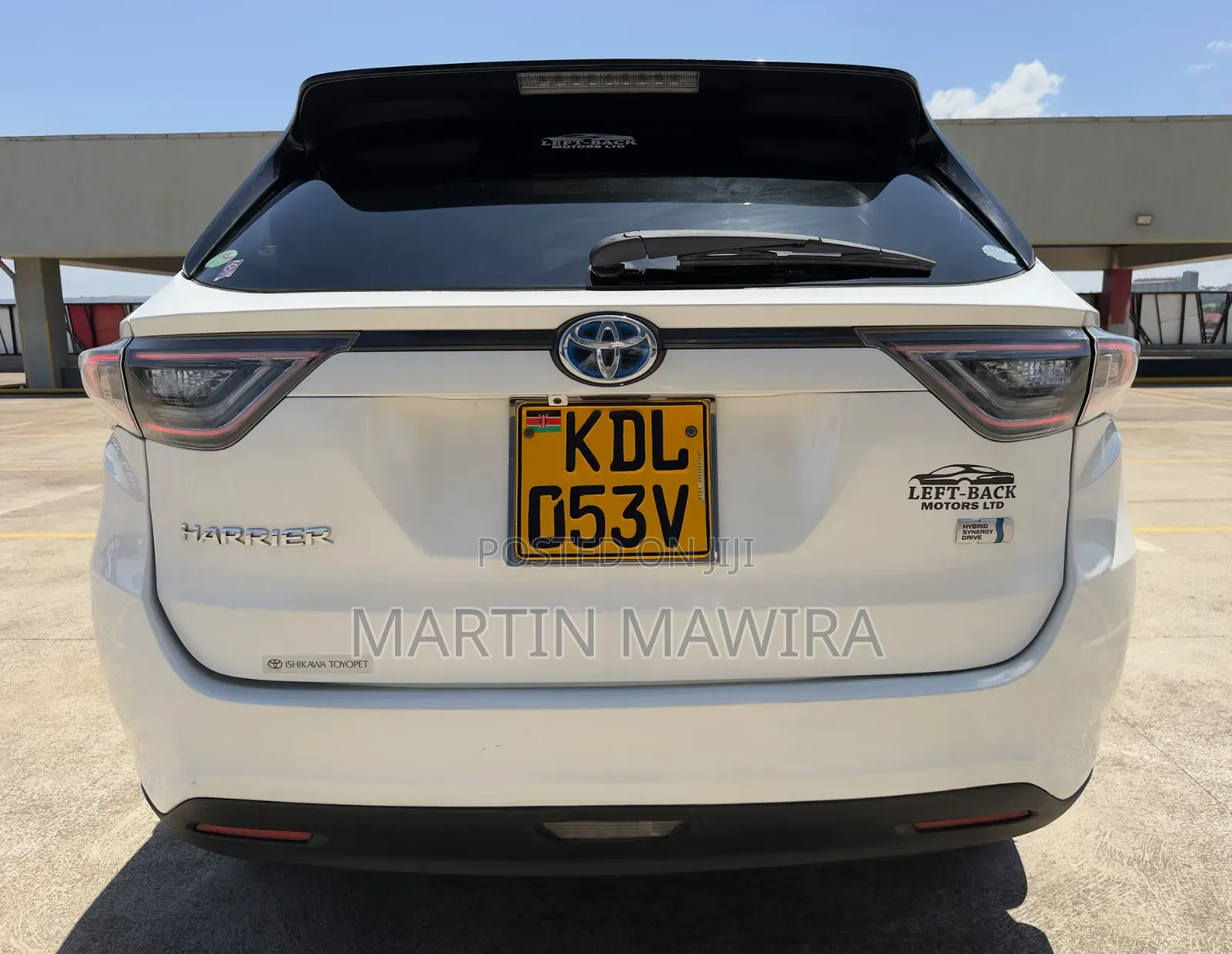 Toyota Harrier 2016 White