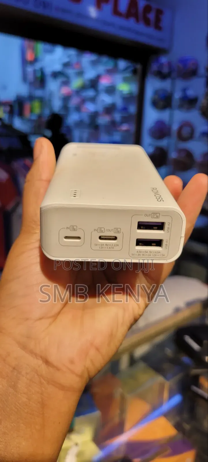ROMOSS 20,000mAh High-Capacity Power Bank