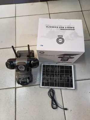 V380 Pro Triple-Lens 4G LTE PTZ Solar Security Camera