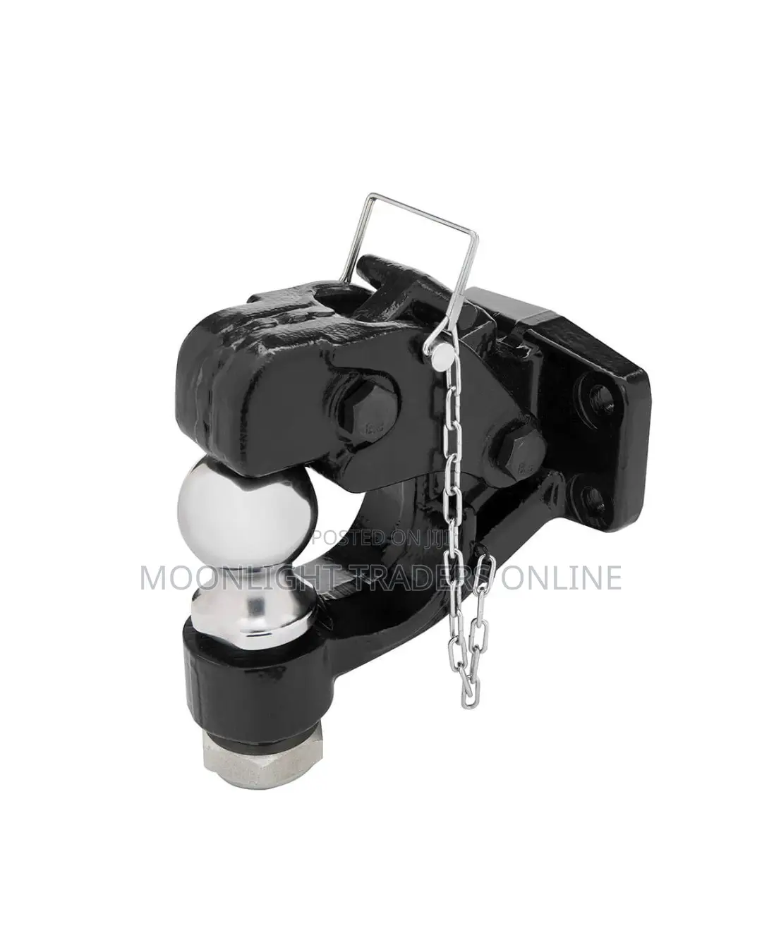 Heavy Duty Pintle Hook With Hitch Ball